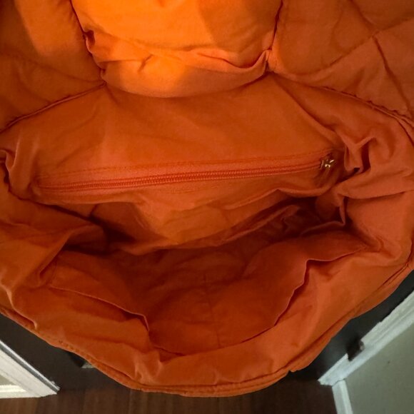Womens Puffer Orange Crossbody - Picture 4 of 4